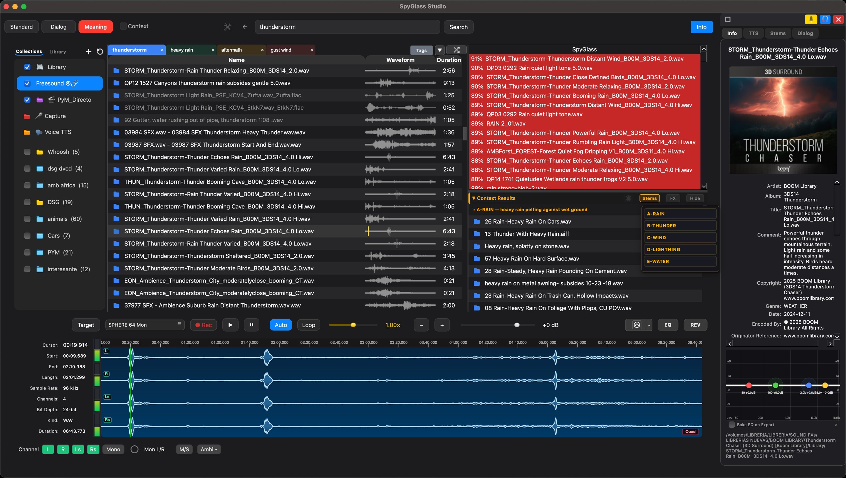 Spyglass Studio — AI Sound Search & Spotting